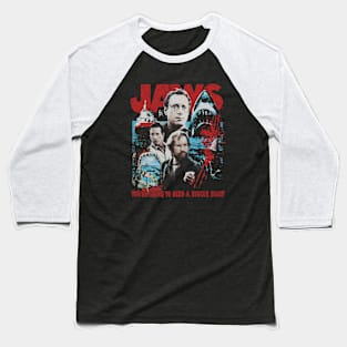 Jaws Retro Baseball T-Shirt